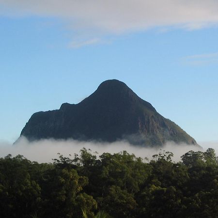Vidrio en Invernadero Glass House Mountains Exterior foto