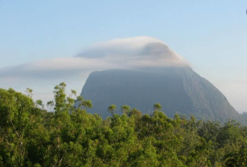 Vidrio en Invernadero Glass House Mountains Exterior foto
