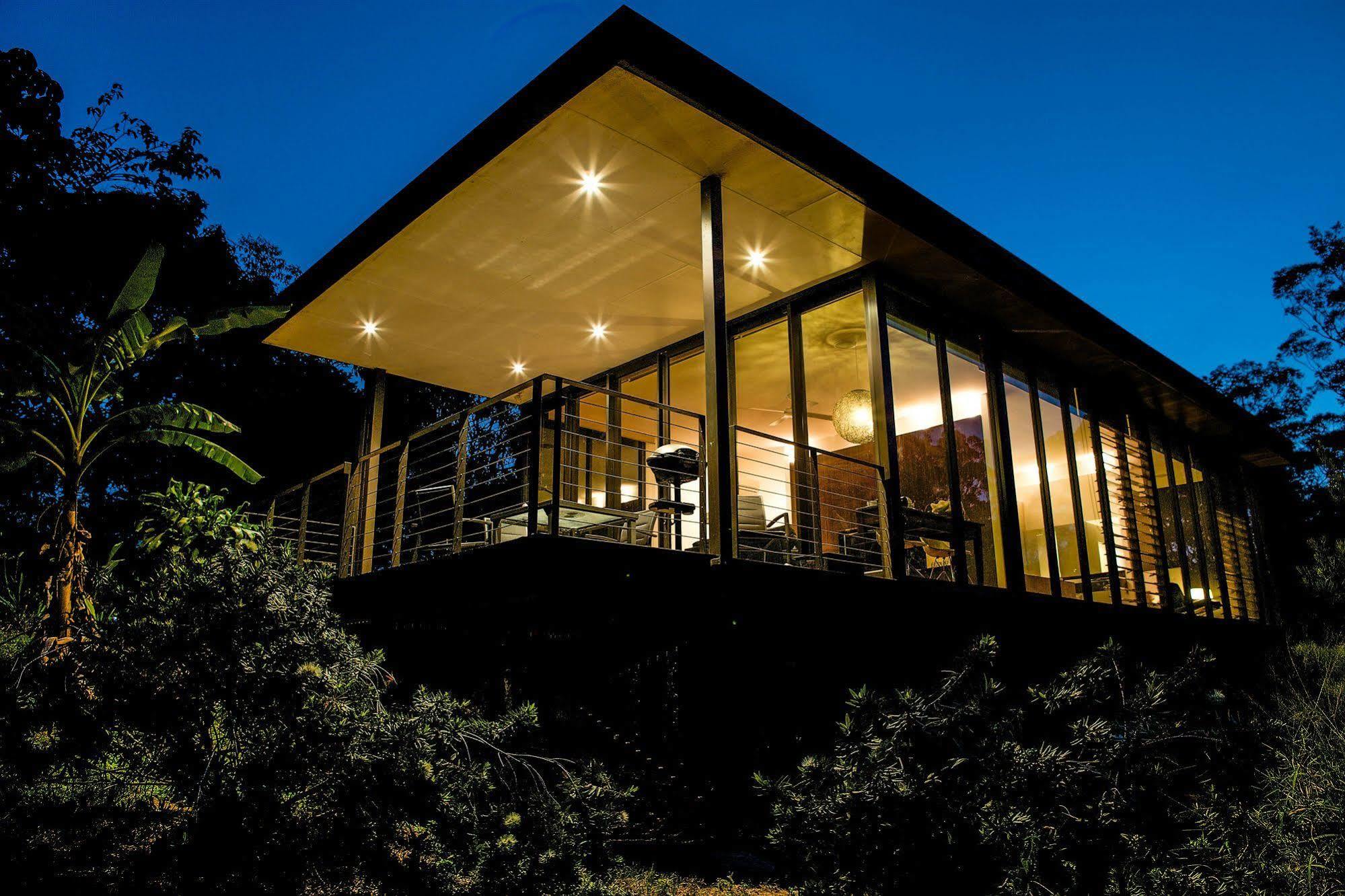 Vidrio en Invernadero Glass House Mountains Exterior foto